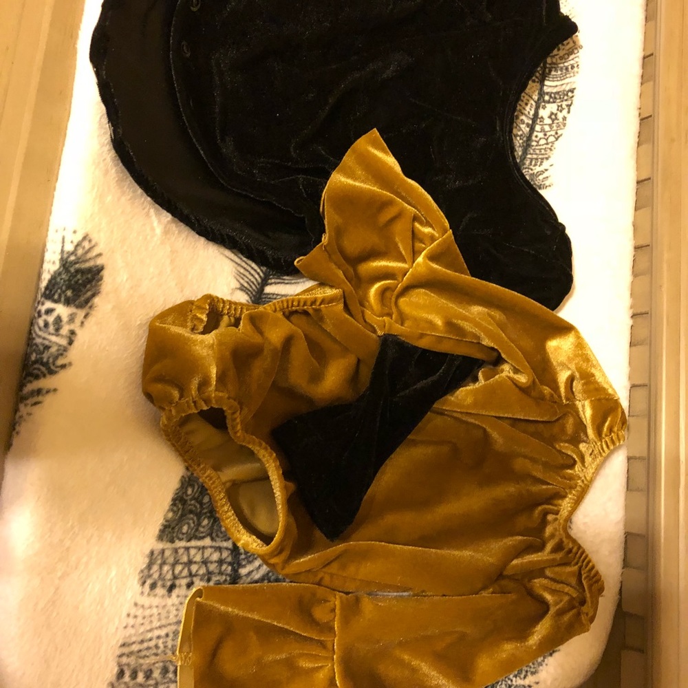 New velvet onesies